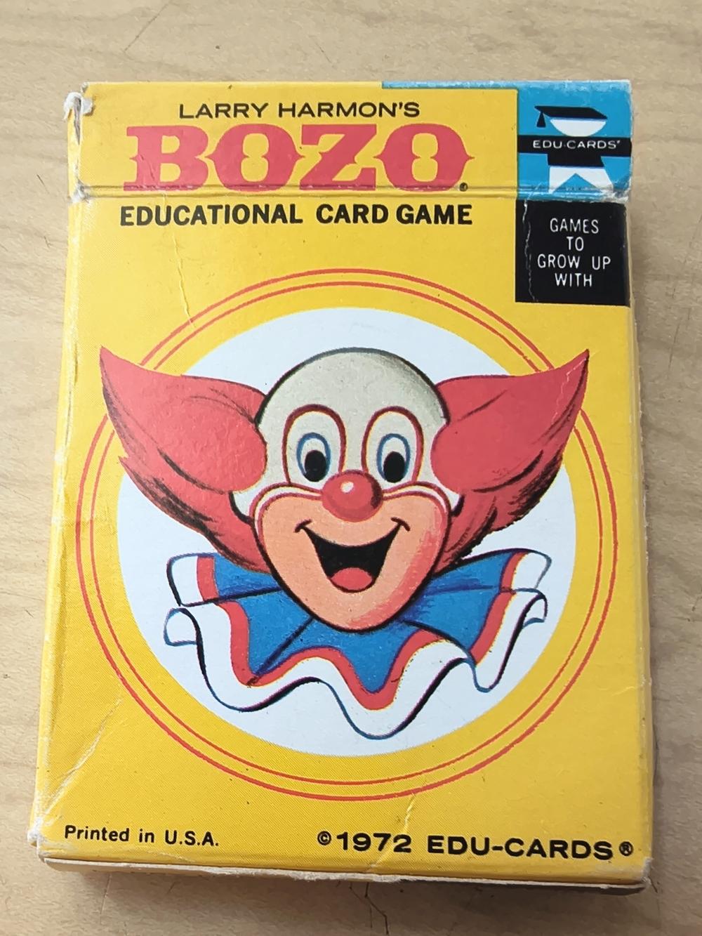 Larry Harmon's Educational Card Game - Bozo The Clown